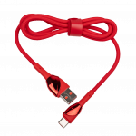 Кабель Шнур LogicPower USB 3.0 to USB Type-C 30W із швидкою зарядкою QC 1м C301FC