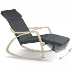 Крісло-качалка Sofotel Suzi сіре Комфорт та стиль для вашого дому - Зображення 4