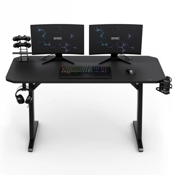 Ігровий стіл SENSE7 Nomad Classic 140x60 см Простір і комфорт для професійних геймерів