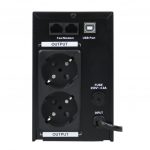 Лінійно-інтерактивне джерело безперебійного живлення ДБЖ LogicPower LPM-UL625VA 437Вт - Зображення 4