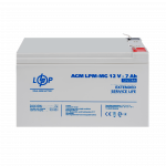 Акумулятор мультигелевий АКБ LogicPower LPM-MG 12V 7 Ah - Зображення 2