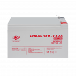 Акумулятор гелевий LogicPower LPM-GL 12V 7.5 Ah
