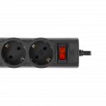 Мережевий фільтр PREMIUM LogicPower LP-X5 3м Black 3520Вт - Зображення 4