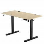 Ігровий стіл SENSE7 Nojo стільниця 120х60 см висота 72-118 см навантаження до 80 кг чорна сосна