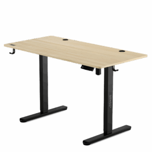 Ігровий стіл SENSE7 Nojo стільниця 120х60 см висота 72-118 см навантаження до 80 кг чорна сосна