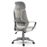 Офісне крісло Sofotel Praga Grey Поєднання ергономіки та сучасного дизайну - Зображення 2
