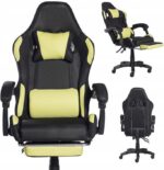 Геймерське крісло Pegie Prestige чорно-зелене Комфорт та Підтримка