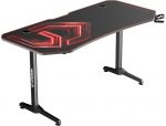 Ігровий комп'ютерний стіл ULTRADESK FRAG Xxl Red 160x75 см-Просторий та стильний - Зображення 2