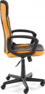 Геймерське крісло 4 Gamers Black-Orange Ідеальний баланс комфорту - Зображення 2