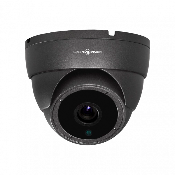 Антивандальна IP-камера GreenVision GV-158-IP-M-DOS50-30H POE 5MP Dark Grey Ultra