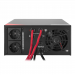 ДБЖ з правильною синусоїдою Джерело Безберебійного Живлення 12V LogicPower LPM-PSW-1500VA (1050Вт) Black - Зображення 6