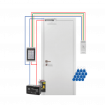 Автономний комплект СКУД із магнітним замком 280кг GreenVision GV-506