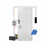 Автономний комплект СКУД з електроригельним замком та сенсорною кнопкою виходу GreenVision GV-508