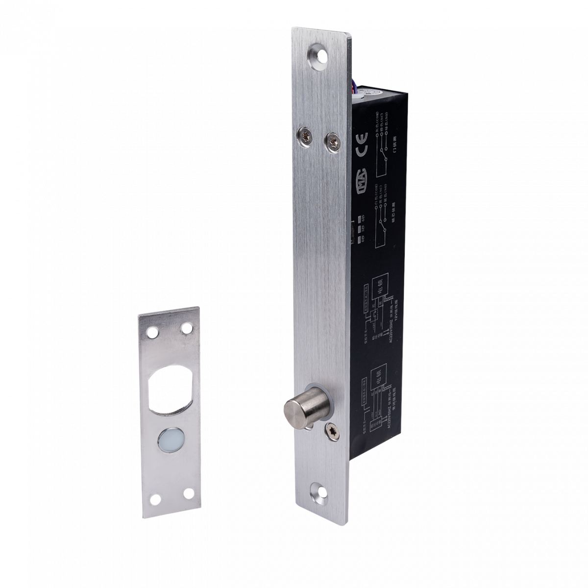 Автономний комплект СКУД з електроригельним замком та сенсорною кнопкою виходу GreenVision GV-508 - Зображення 5