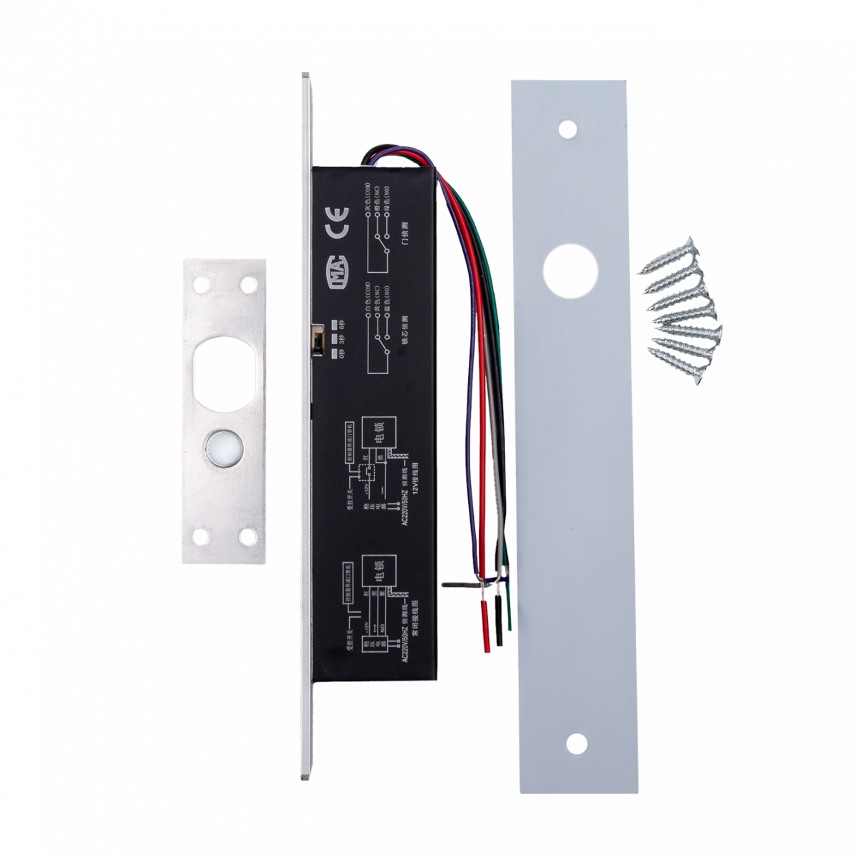 Автономний комплект СКУД з електроригельним замком та сенсорною кнопкою виходу GreenVision GV-508 - Зображення 6