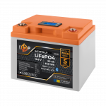 Акумулятор LogicPower LP LiFePO4 12.8V 50 Ah 640Wh BMS 40A/40А пластик LCD Smart BT - Зображення 2