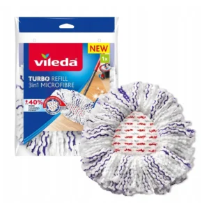 Змінна насадка для швабри Мікрофібра Vileda 167749 TURBO 3w1 Microfibre