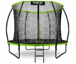 Батут Neo-Sport Premium 312 см із внутрішньою сіткою + драбинка (NS-10C221)