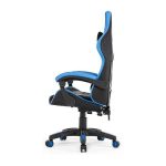 Геймерське крісло Infini Five чорно-блакитне Максимальний комфорт - Зображення 5