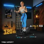 Орбітрек магнітний еліптичний Trex Sport TX-400CT Dash- Ідеальний вибір для тренувань вдома - Зображення 4