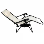 Розкладний лежак 2в1 eHokery ORION -світло-бежевий - ваш приватний куточок відпочинку! - Зображення 4