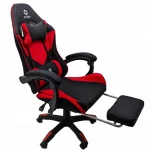 Геймерське крісло Atom 26 L екошкіра чорна-Комфорт і стиль для тривалих ігрових сесій та роботи - Зображення 5