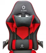 Геймерське крісло Atom 26 L екошкіра чорна-Комфорт і стиль для тривалих ігрових сесій та роботи - Зображення 7