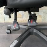 Геймерське крісло TS-046A для Gamer Swivel ЧОРНО-СІРИЙ Преміум комфорт і стиль - Зображення 7