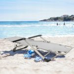 Розкладний пляжний лежак 2в1+подушка -Максимальний комфорт для відпочинку на пляжі та в саду - Зображення 9