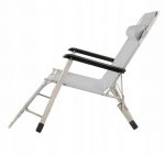 Розкладний пляжний лежак 2в1+подушка -Максимальний комфорт для відпочинку на пляжі та в саду - Зображення 3