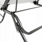 Розкладний пляжний лежак 2в1 сірий -Ідеальний вибір для комфортного відпочинку на пляжі та в саду - Зображення 7