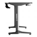 Ігровий комп'ютерний стіл ULTRADESK FRAG Black-Стильний та ергономічний - Зображення 4
