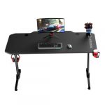 Ігровий комп'ютерний стіл ULTRADESK FRAG Black-Стильний та ергономічний - Зображення 5