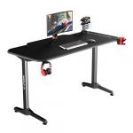 Ігровий комп'ютерний стіл ULTRADESK FRAG Black-Стильний та ергономічний - Зображення 6