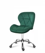Офісне крісло поворотне Mark Adler 3.0 зелене велюр- Стильний комфорт для продуктивної роботи - Зображення 4