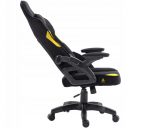 Геймерське крісло KRAKEN чорно-жовте-Ідеальний вибір для комфортних та тривалих ігрових сесій - Зображення 6
