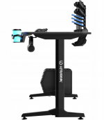 Геймерський стіл 140x60 см ULTRADESK FRAG + PAD Green-Простір і комфорт для геймерів - Зображення 4