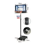 Баскетбольний набір Costway SP38001BL Ідеальний вибір для активного відпочинку та тренувань вдома! - Зображення 2