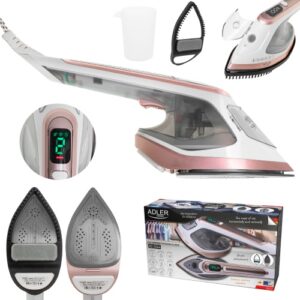 Парова праска для одягу відпарювач Adler AD 5044 2в1 1800Вт