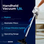 Ручний пилосос без мішка Adler AD 7036 white 1.5л