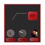 Геймерський стіл ATOS Carbon 120 x 60 -Стильний та просторий - Зображення 5