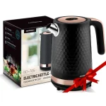 Електрочайник 1.7л Berdsen BD-705 чорно-мідний - Зображення 6