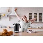 Електрочайник 1.7л Berdsen BD-705 чорно-срібний - Зображення 7