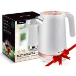 Електрочайник Berdsen BD-705 1.7л білий та мідний - Зображення 7