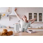 Електрочайник Berdsen BD-705 1.7л білий та мідний - Зображення 8