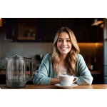 Електрочайник 1.7л Berdsen BD-711 скло - Зображення 9