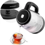 Електрочайник Berdsen BD-702 чорний скляний 2л - Зображення 14