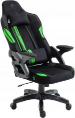 Геймерське крісло KRAKEN чорно-зелене-Максимальний комфорт та стиль для тривалих ігор - Зображення 2