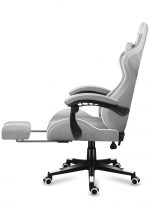 Геймерське крісло HUZARO Force 4.7 White Mesh Стильний дизайн та комфорт - Зображення 4