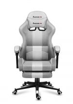 Геймерське крісло HUZARO Force 4.7 White Mesh Стильний дизайн та комфорт - Зображення 2